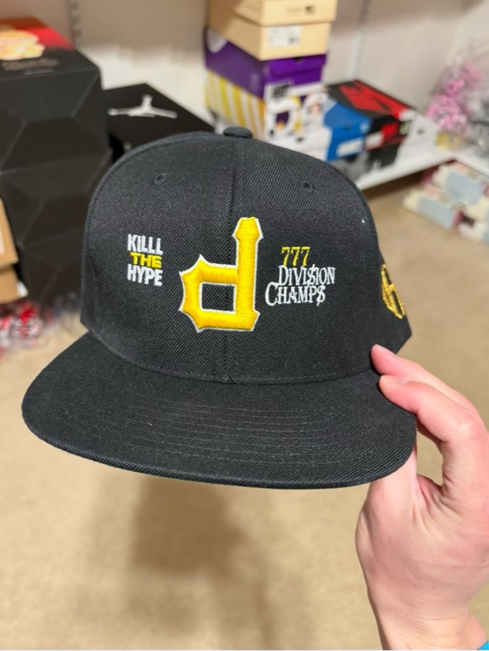 Kill The Hype La KTHLA MLB Pittsburgh Pirates Hat SnapBack Black Cap